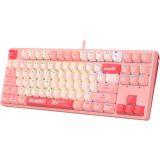 Клавиатура Bloody S87 Energy Pink