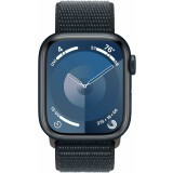 Умные часы Apple Watch Series 9 41mm Midnight Aluminum Case with Midnight Sport Loop (MR8Y3LL/A)