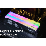 Оперативная память 16Gb DDR5 6400MHz ADATA XPG Lancer Blade RGB White (AX5U6400C3216G-SLABRWH)