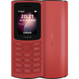 Телефон Nokia 106 Dual Sim Red (TA-1564) (1GF019BPB1C01)