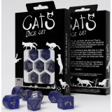 Набор кубиков Q Workshop CATS Modern Dice Set: Meowster (RCAT04)
