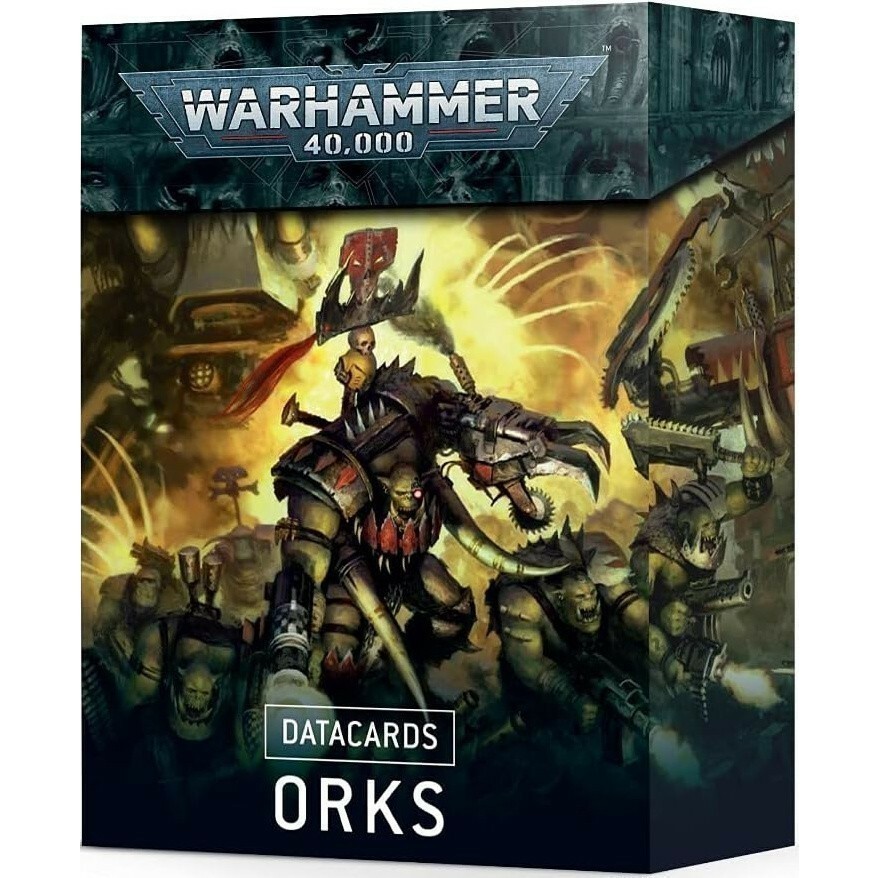 Датакарты Games Workshop WH40K: Datacards Orks 9 ed. - 50-02