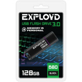 USB Flash накопитель 128Gb Exployd 680 Black (EX-128GB-680-Black)