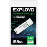 USB Flash накопитель 128Gb Exployd 680 White (EX-128GB-680-White)