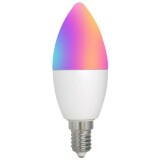 Умная лампа MOES WiFi LED Bulb E14 (RGB+CW) 6W (WB-TDC6-RCW-E14)