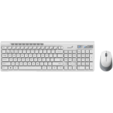 Клавиатура + мышь Genius SlimStar 8230 White/Gray (31340015402)