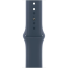 Умные часы Apple Watch SE 2 40mm Silver Aluminum Case with Storm Blue Sport Band M/L (MRE23LL/A) - фото 3