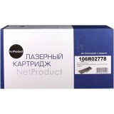 Картридж NetProduct 106R02778 Black (N-106R02778)