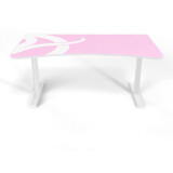 Компьютерный стол Arozzi Arena Gaming Desk White Pink (ARENA-WHITE-PINK)