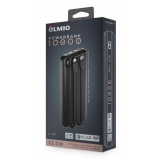 Внешний аккумулятор Olmio L-10 Black (044464)