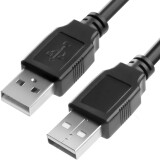 Кабель USB A (M) - USB A (M), 0.75м, Greenconnect GCR-UM2M-BB2S-0.75m