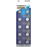 Батарейка Pleomax (LR44, 10 шт)