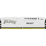 Оперативная память 16Gb DDR5 6000MHz Kingston Fury Beast White (KF560C40BW-16)