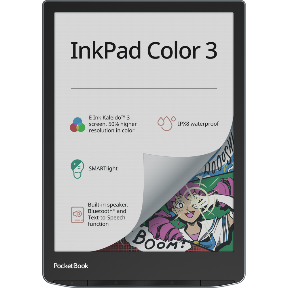 Электронная книга PocketBook 743K3 InkPad Color 3 Stormy Sea - PB743K3-1-WW