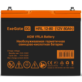 ИБП + батарея ExeGate FineSine SX-1000.LCD.AVR.2SH + HRL 12-80 (80Ач) (EX296552RUS)