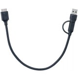 Кабель microUSB 3.0 B (M) - USB/USB Type-C, 0.3м, Telecom TUS714-0.3M