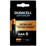 Батарейка Duracell Optimum (AAA, 6 шт) (B0056023)