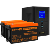 ИБП + батарея ExeGate SineTower SZ-1500.LCD.AVR.2SH.1C13.USB + 2x HR 12-65 (65Ач) (EX296822RUS)