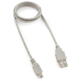 Кабель USB - miniUSB, 0.9м, Cablexpert CC-USB2-AM5P-3-N