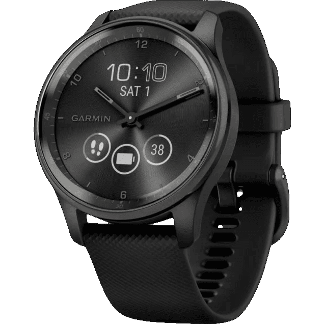 Умные часы Garmin Vivomove Trend Black Case and Silicone Band - 010-02665-00