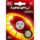 Батарейка Nanfu (CR2025, 1 шт.) (6901826018283)