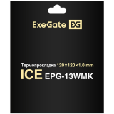 Термопрокладка ExeGate Ice 120x120x1.5мм (EPG-16WMK) (EX296148RUS)