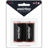 Батарейка SmartBuy R20/2B (D, 2 шт) (SBBZ-D02B)