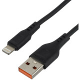 Кабель USB - Lightning, 2м, GoPower GP01L Black (00-00022777)