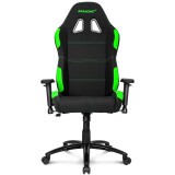 Игровое кресло AKRacing K7012 Black/Green (AK-K7012-BG)