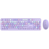Клавиатура + мышь AULA AC306 Purple-Colorful