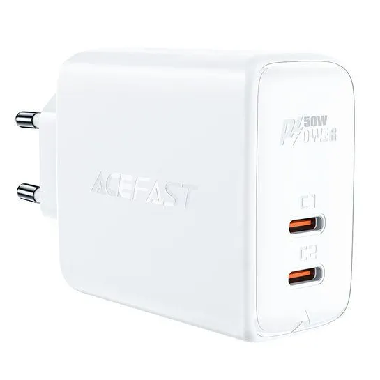 Сетевое зарядное устройство ACEFAST A29 White - AF-A29-WH