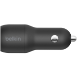 Автомобильное зарядное устройство Belkin BoostCharge Dual USB-A (CCD001BT1MBK)