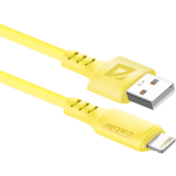 Кабель USB - Lightning, 1м, Defender F207 Yellow (87107YEL)