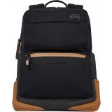 Рюкзак для ноутбука Piquadro Computer 14" Backpack Black/Grey (CA5856C2O/NGR)