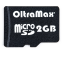 Карта памяти 2Gb MicroSD OltraMax + SD адаптер (OM002GCSD-AD) - фото 2