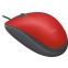 Мышь Logitech M110 Silent Red (910-005489/910-005501) - фото 3