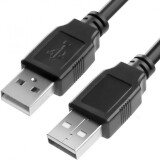 Кабель USB A (M) - USB A (M), 1.8м, Greenconnect GCR-UM2M-BB2S-1.8m