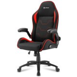 Игровое кресло Sharkoon Elbrus 1 Black/Red