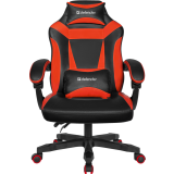 Игровое кресло Defender Master Black/Red (64359)