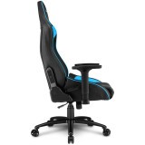 Игровое кресло Sharkoon Elbrus 3 Black/Blue (ELBRUS-3-BK/BU)