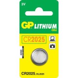 Батарейка GP CR2025 (Lithium, 1 шт) (CR2025-BC1)