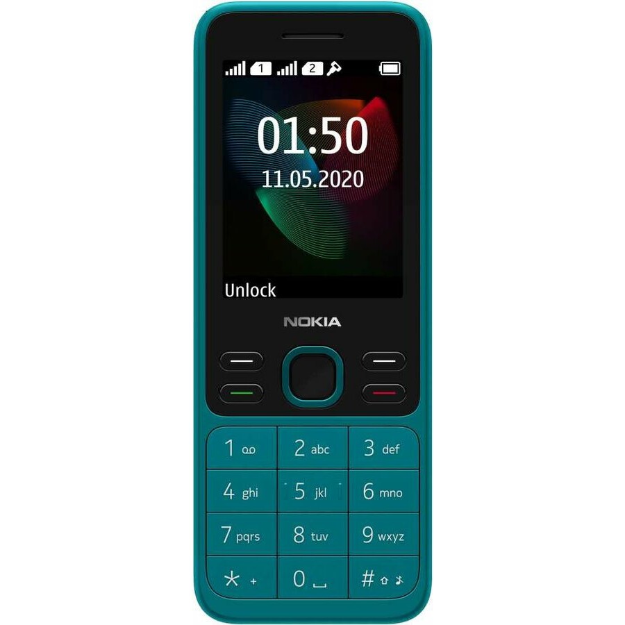 Телефон Nokia 150 Dual Sim Turquoise (TA-1235) - 16GMNE01A04
