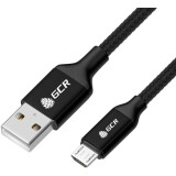 Кабель USB A (M) - microUSB B (M), 1.5м, Greenconnect GCR-52476