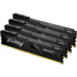 Оперативная память 16Gb DDR4 2666MHz Kingston Fury Beast Black (KF426C16BBK4/16) (4x4Gb KIT)