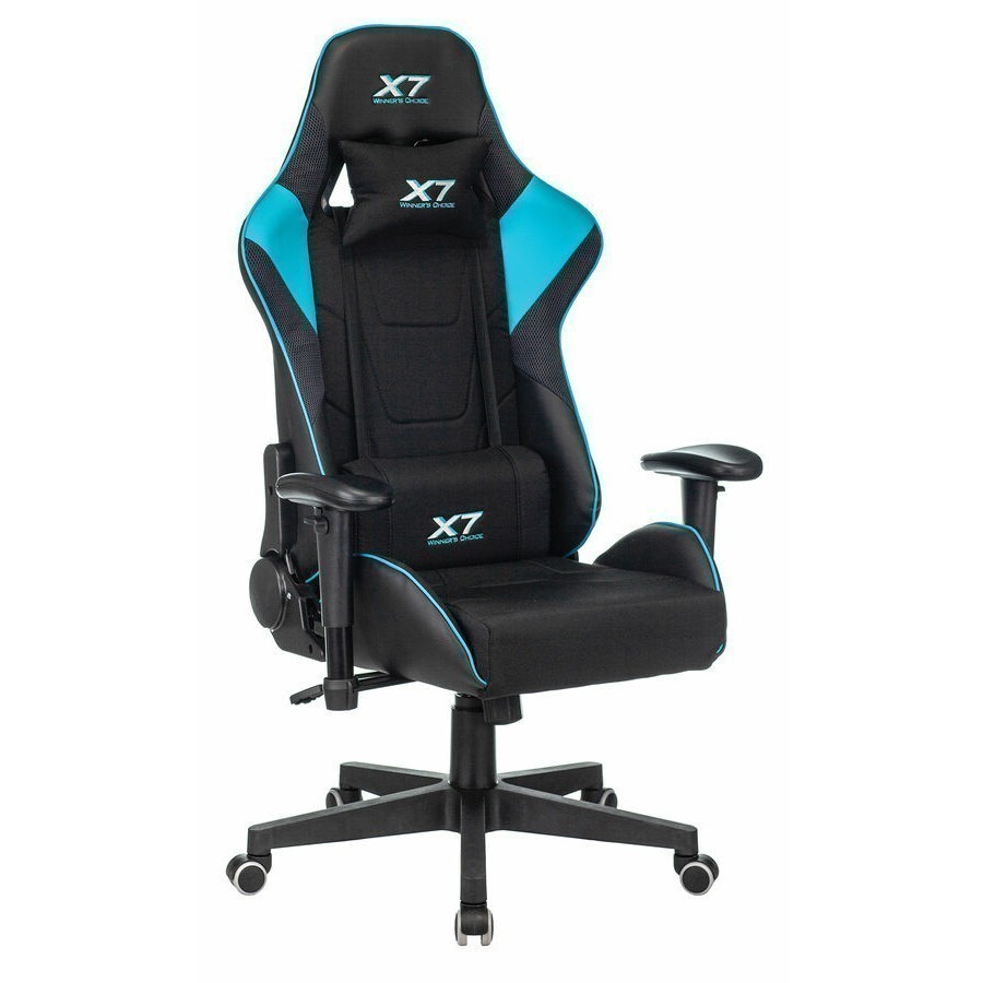 Игровое кресло A4Tech X7 GG-1100 Black/Blue