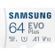Карта памяти 64Gb MicroSD Samsung EVO Plus + SD адаптер (MB-MC64KA) - фото 5