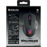 Мышь Defender Wolverine GM-700L Black (52700)