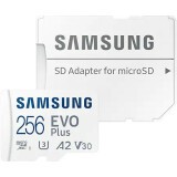 Карта памяти 256Gb MicroSD Samsung EVO Plus + SD адаптер (MB-MC256KA)
