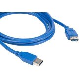 Кабель удлинительный USB A (M) - USB A (F), 0.9м, Kramer C-USB3/AAE-3