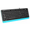 Клавиатура A4Tech Fstyler FKS10 Black/Blue - фото 3